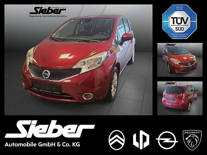 Rot Gebraucht 2016 Nissan Note Acenta Van / Kleinbus | 6.590 € (Fairer Preis) - Bild 1/4