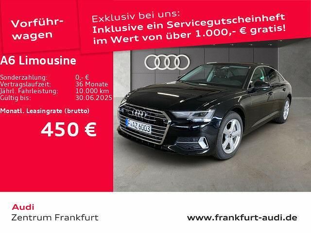 Mythosschwarz metallic Gebraucht 2023 Audi A6 Sport Limousine | 44.870 € (Etwas zu teuer) - Bild 1/2