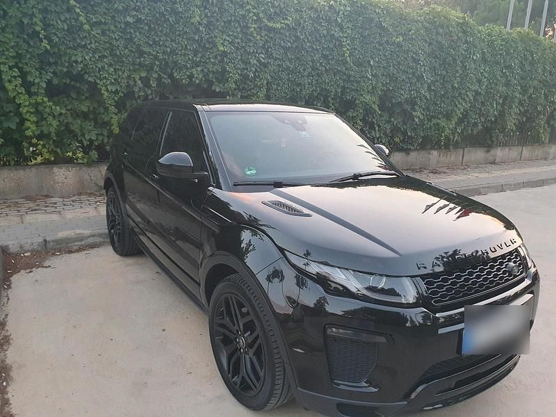 Schwarz Gebraucht 2017 Land Rover Range Rover evoque SUV | 19.000 € (Superpreis) - Bild 1/4