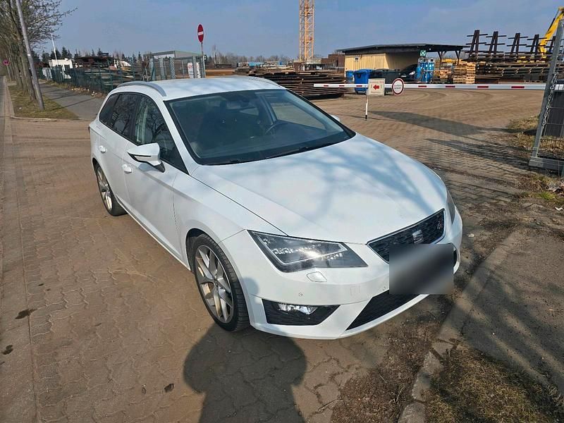 Gebraucht Seat Leon FR 184 PS (135 kW) 2014 Weiß Kombi