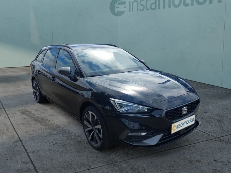 Gebraucht Seat Leon 150 PS (110 kW) 2024 Schwarz Van / Kleinbus