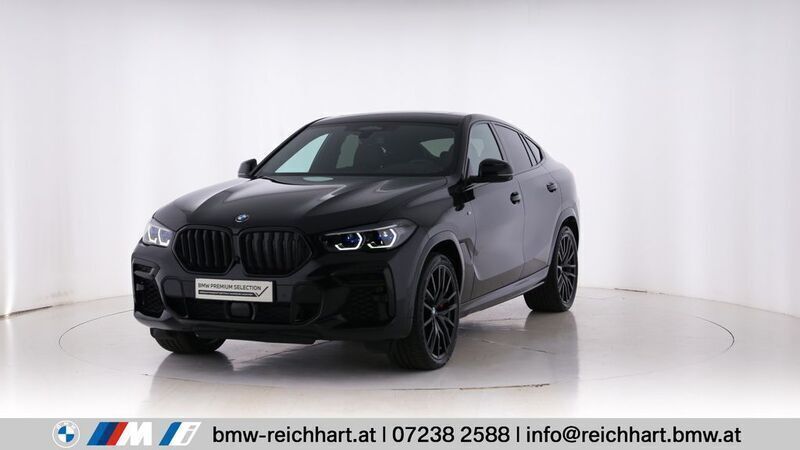 Schwarz Gebraucht 2022 BMW X6 M50 Performance SUV | 75.890 € (Fairer Preis) - Bild 1/4