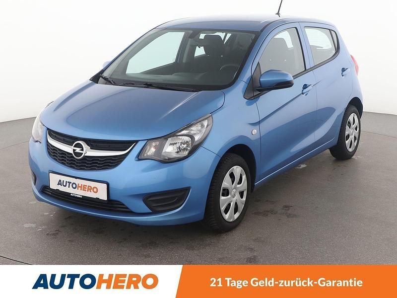 Blau Gebraucht 2018 Opel Karl Edition Kleinwagen | 9.700 € (Fairer Preis) - Bild 1/3