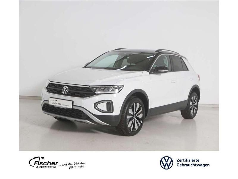 Pure white Gebraucht 2024 VW T-Roc Move SUV | 23.440 € (Guter Preis) - Bild 1/3