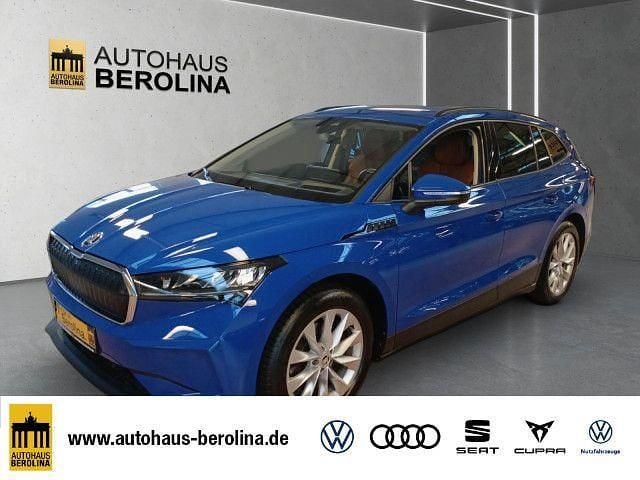 Energyblau Gebraucht 2021 Skoda Enyaq iV SUV | 24.888 € (Guter Preis) - Bild 1/4