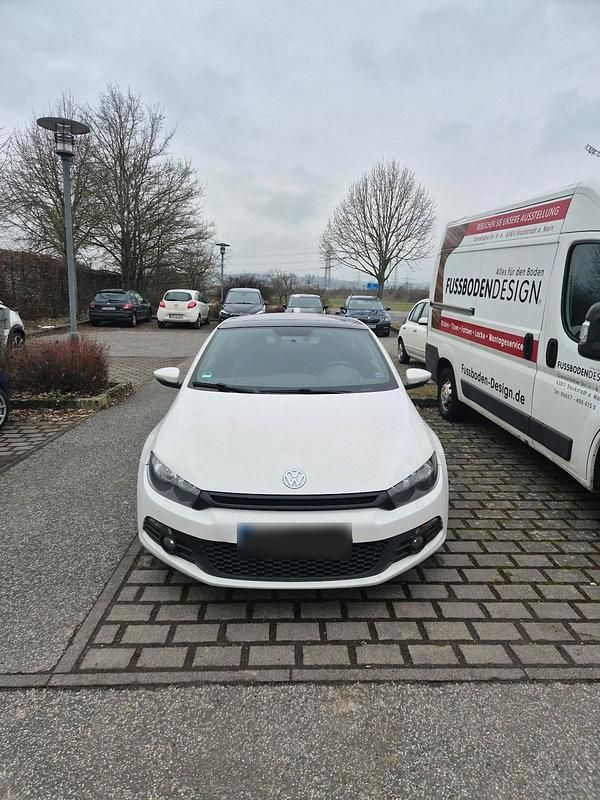 Usata VW Scirocco 122 CV (89 kW) 2009 Bianco Coupé