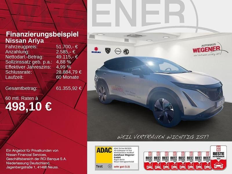 Gebraucht Nissan Ariya Evolve 225 kW (306 PS) 2025 Silver/ black SUV
