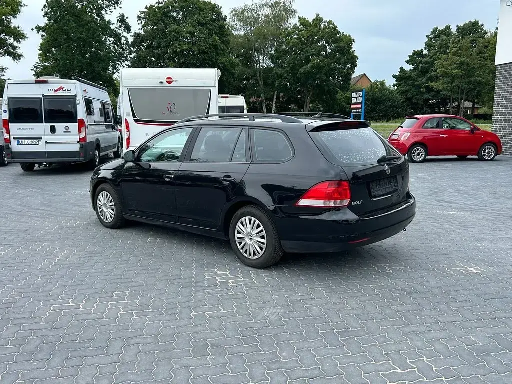 Gebraucht VW Golf V Trendline 105 PS (77 kW) 2008 Schwarz Kombi