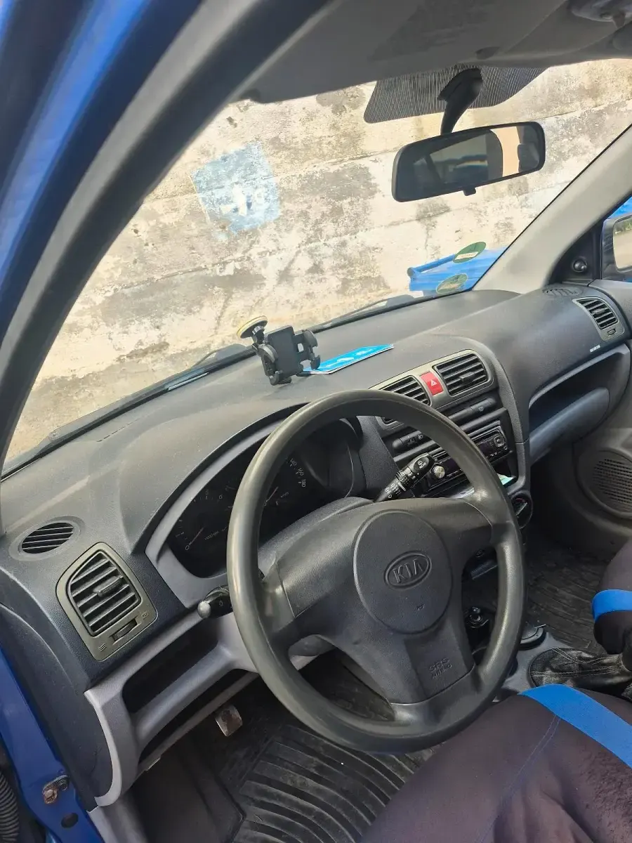Gebraucht Kia Picanto 65 PS (47 kW) 2006 Blau Kleinwagen