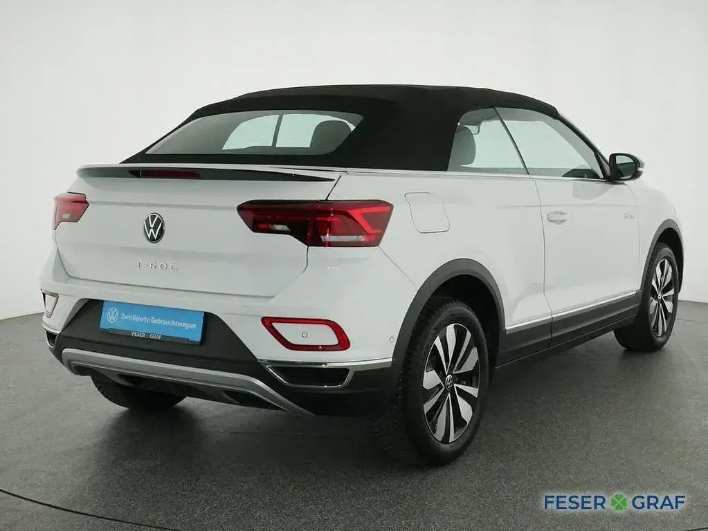 Gebraucht VW T-Roc Cabriolet Goal 116 PS (85 kW) 2025 Pure white Cabrio