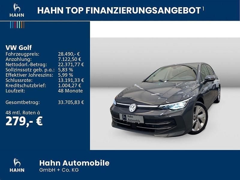 Gebraucht VW Golf VIII Style 150 PS (110 kW) 2024 Delfingrau metallic Limousine