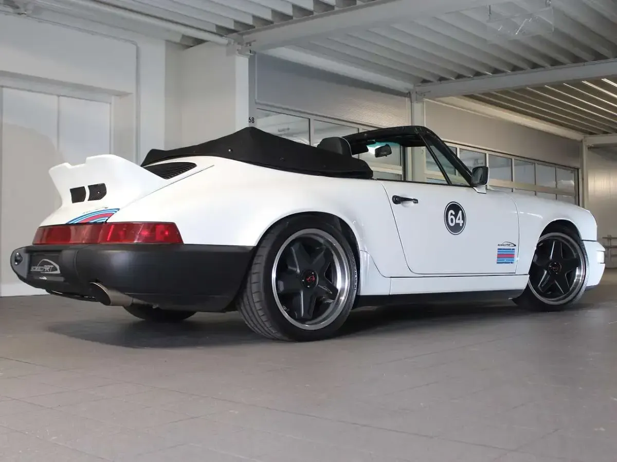 Brugt Porsche 964 250 HK (183 kW) 1990 Hvid Cabriolet