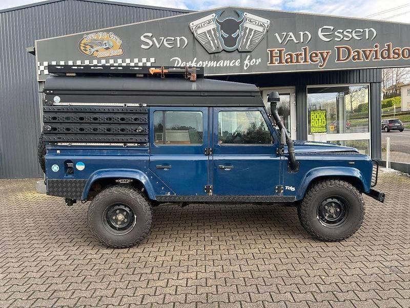 Gebraucht Land Rover Defender 122 PS (89 kW) 2000 Blau Van / Kleinbus