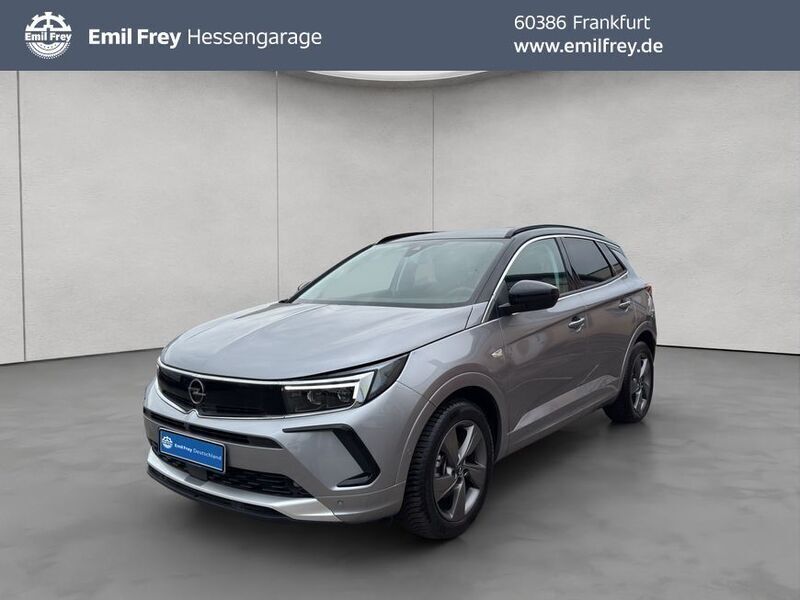 Quarz silber metallic Gebraucht 2023 Opel Grandland X Elegance SUV | 26.550 € (Fairer Preis) - Bild 1/4