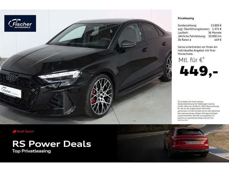 Schwarz Neu 2024 Audi RS3 Sport Kleinwagen | 76.680 € - Bild 1/4