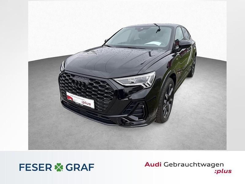 Mythosschwarz metallic Gebraucht 2024 Audi Q3 S-Line SUV | 38.450 € (Guter Preis) - Bild 1/4