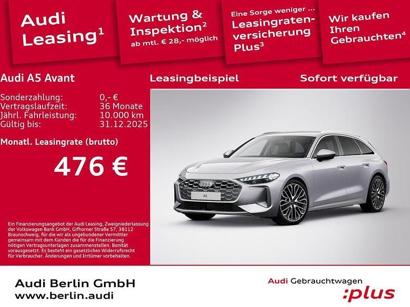 Florettsilber metallic Gebraucht 2025 Audi A5 Advanced Kombi | 49.500 € (Fairer Preis) - Bild 1/3