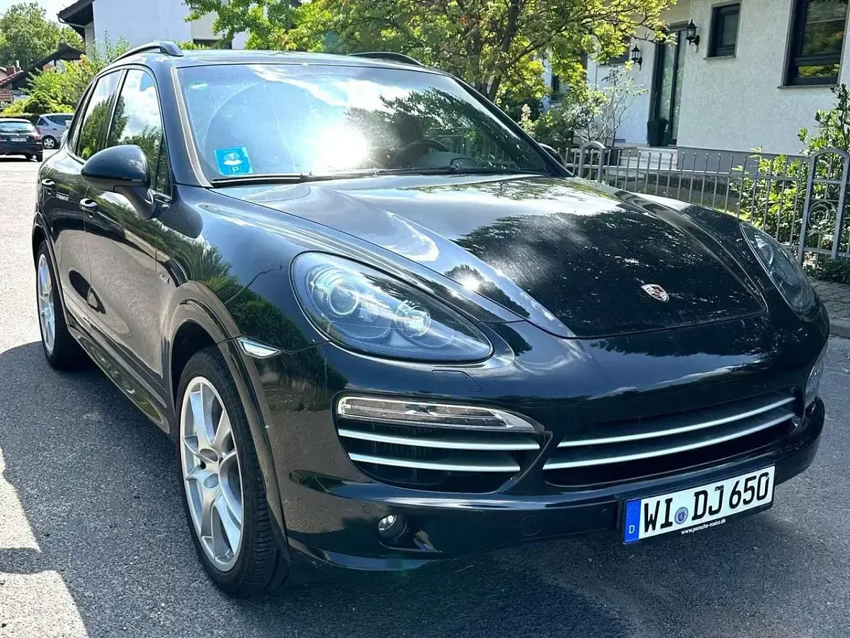 Gebraucht Porsche Cayenne Diesel Platinum Edition 245 PS (180 kW) 2014 Schwarz SUV
