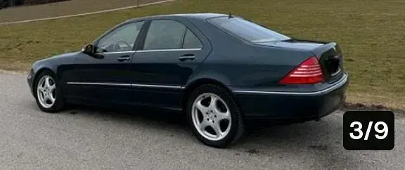 Gebraucht Mercedes S500 306 PS (225 kW) 2003 Schwarz Limousine