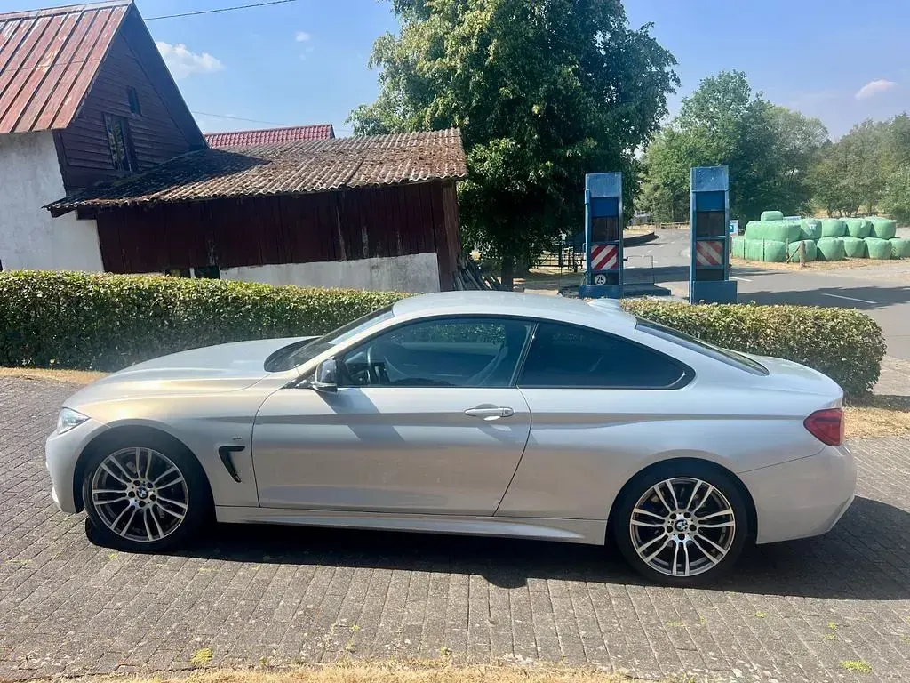 Gebraucht BMW 430 M Sport 286 PS (210 kW) 2015 Silber Coupé