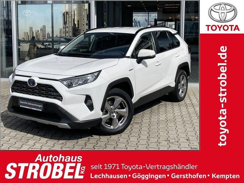 Schneeweiß Gebraucht 2019 Toyota RAV4 Hybrid Plus SUV | 27.890 € (Guter Preis) - Bild 1/4