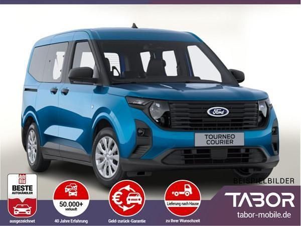 Blau (digital aqua blue metallic) Neu 2025 Ford Tourneo Courier Trend Van / Kleinbus | 24.387 € (Superpreis) - Bild 1/4