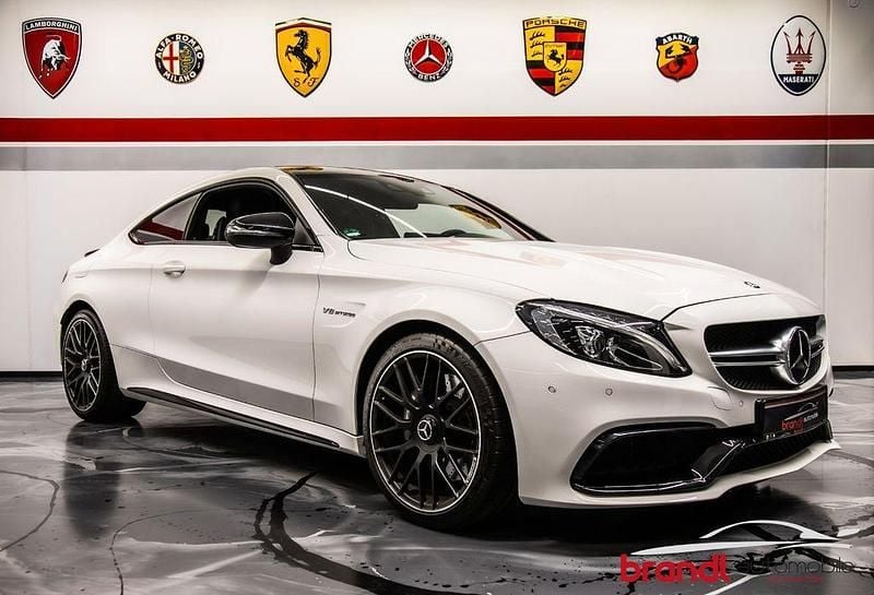 Weiß Gebraucht 2017 Mercedes C63 AMG AMG Coupé | 57.900 € (Etwas zu teuer) - Bild 1/4