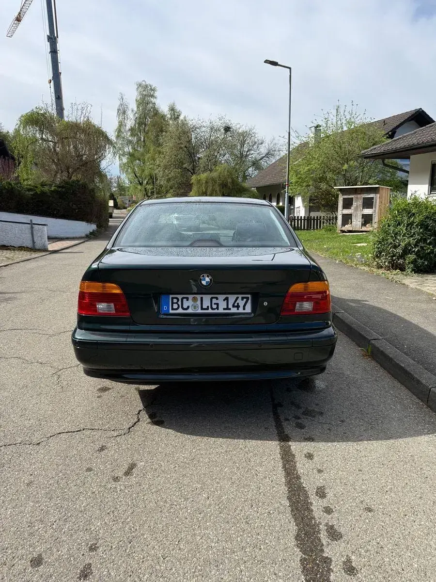 Używany BMW 520 Performance 170 KM (125 kW) 2003 Zielony Sedan/Limuzyna