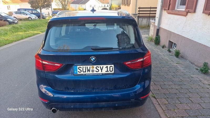 Gebraucht BMW 218 Gran Tourer 150 PS (110 kW) 2016 Blau Van / Kleinbus