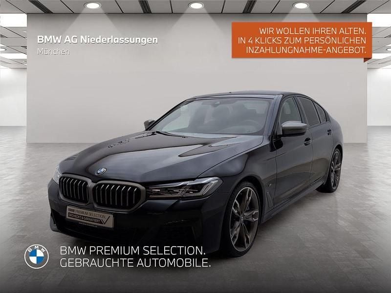 Gebraucht BMW M550 Shadowline 530 PS (389 kW) 2022 Schwarz Limousine