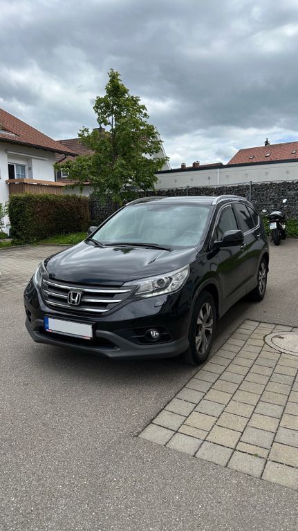 Schwarz Gebraucht 2013 Honda CR-V SUV | 8.300 € (Teuer) - Bild 1/4
