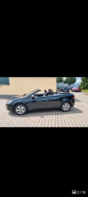 Gebraucht VW Golf Cabriolet 105 PS (77 kW) 2014 Schwarz Cabrio