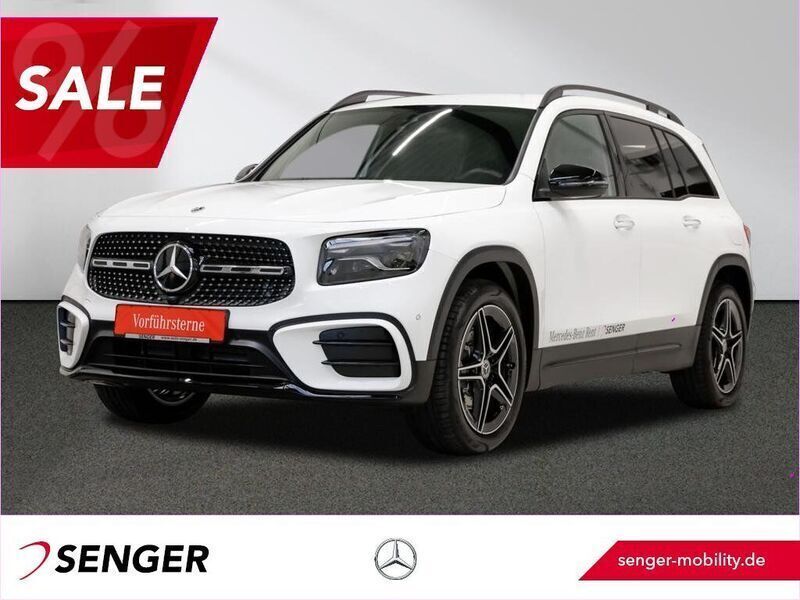 Weiß Gebraucht 2024 Mercedes GLB200 AMG SUV | 43.350 € (Fairer Preis) - Bild 1/4