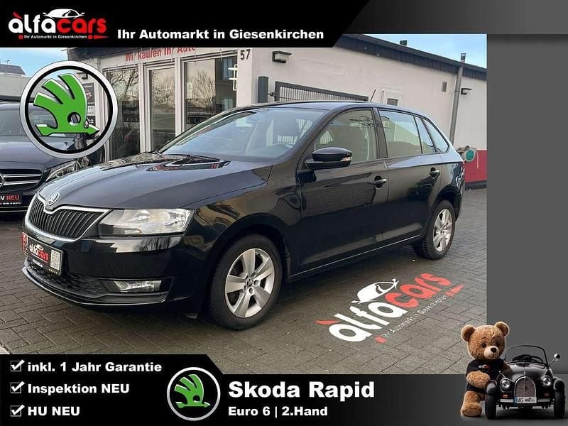 Schwarzmagic perleffekt Gebraucht 2018 Skoda Rapid Ambition Kleinwagen | 7.800 € (Fairer Preis) - Bild 1/4