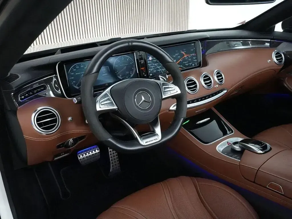 Gebraucht Mercedes S63 AMG AMG 585 PS (430 kW) 2016 Weiß Cabrio