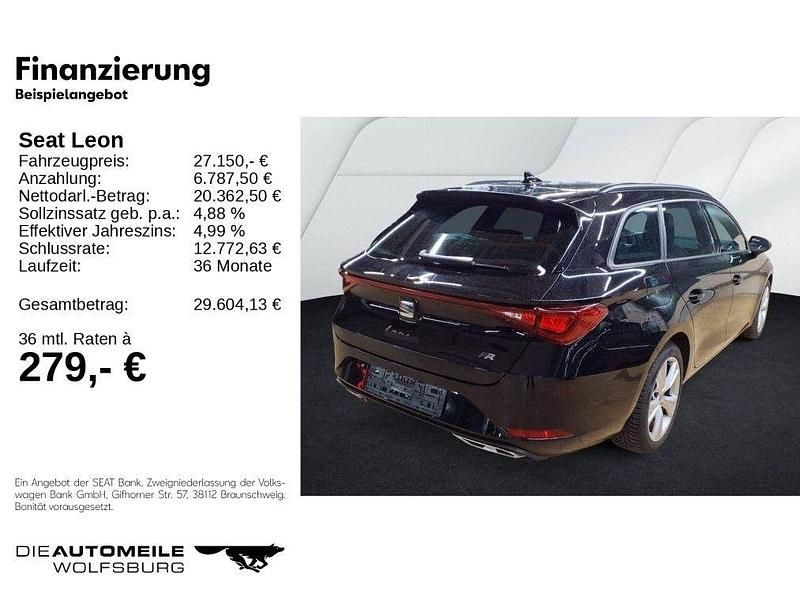 Gebraucht Seat Leon FR 150 PS (110 kW) 2025 Schwarz Limousine