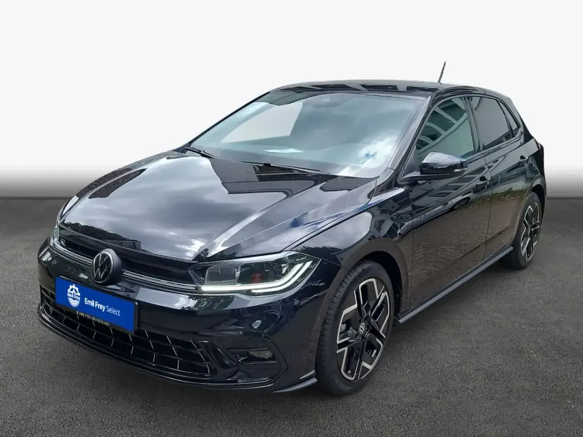 Gebraucht VW Polo R-line 95 PS (69 kW) 2025 Schwarz Limousine