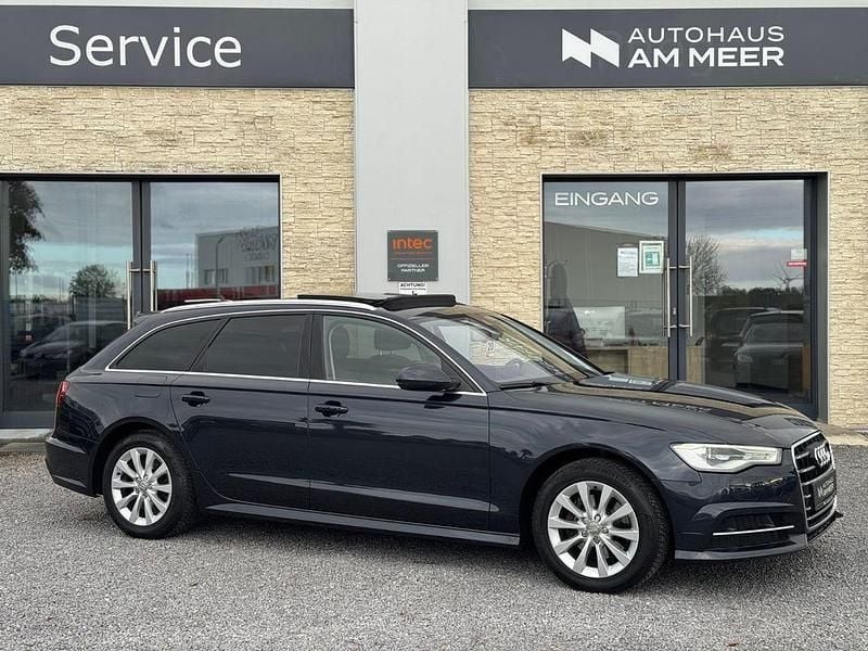 Blau Gebraucht 2017 Audi A6 S-Line Kombi | 17.499 € (Guter Preis) - Bild 1/4