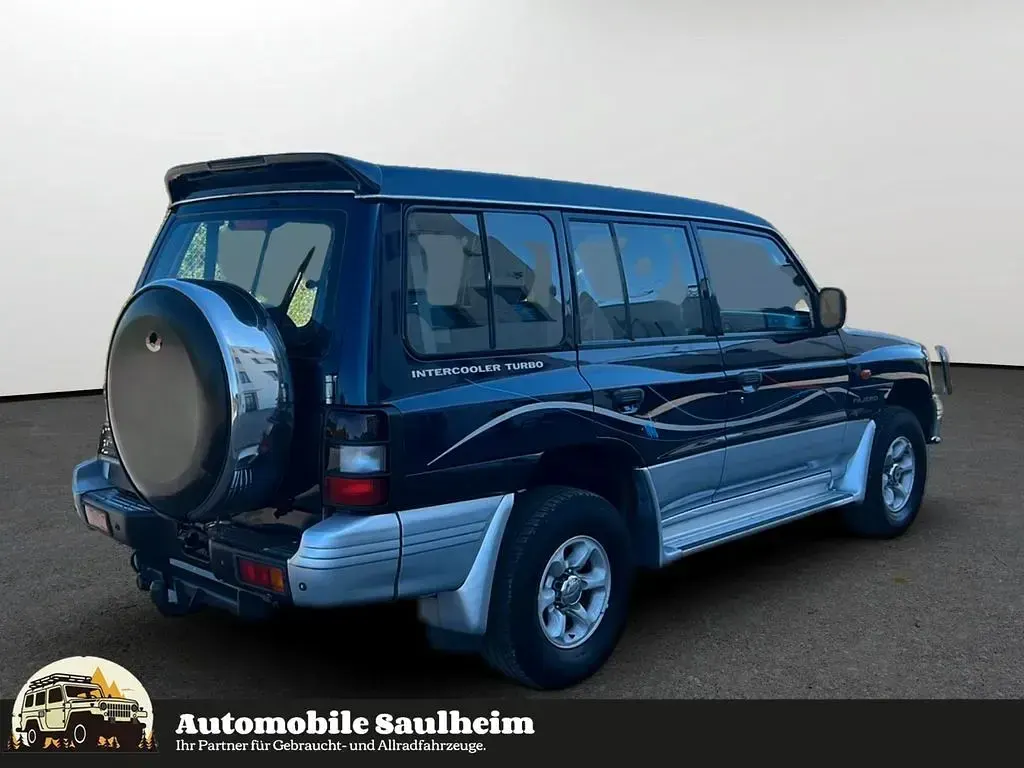 Gebraucht Mitsubishi Pajero 116 PS (85 kW) 2004 Blau SUV