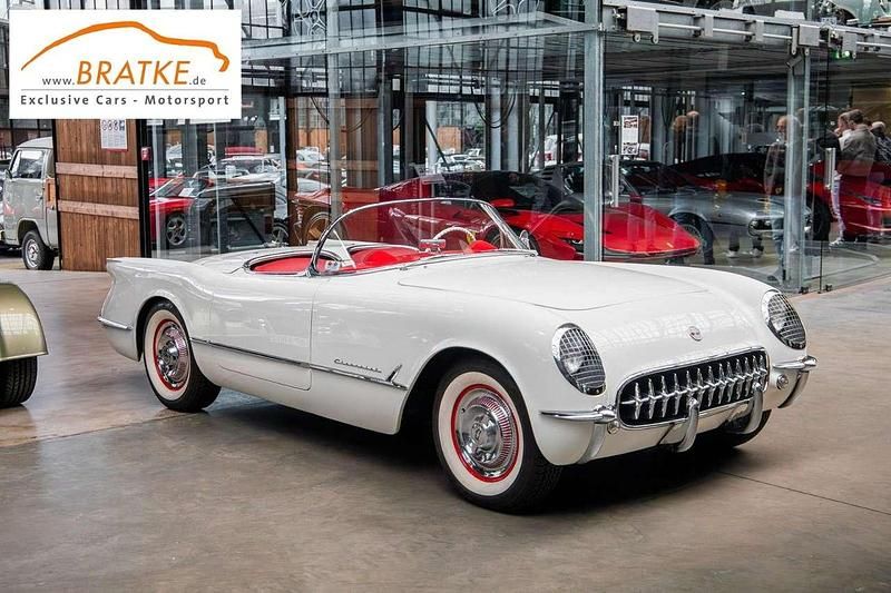 Polo white Gebraucht 1954 Corvette C1 Cabrio | 94.954 € - Bild 1/4