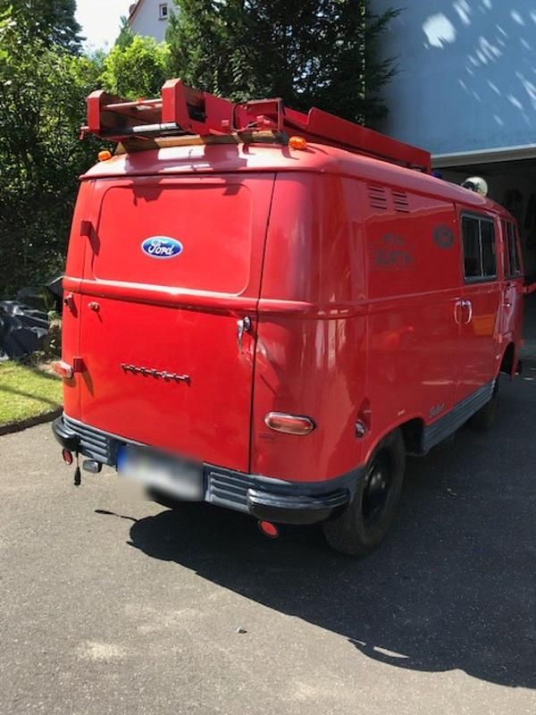 Gebraucht Ford Transit 54 PS (39 kW) 1965 Rot Van / Kleinbus