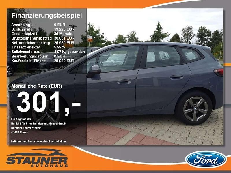 Sparkling kupfergrau metallic Gebraucht 2024 BMW 218 Active Tourer Sport Line Van / Kleinbus | 24.780 € (Guter Preis) - Bild 1/4