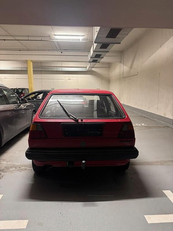 Gebraucht VW Golf II 60 PS (44 kW) 1991 Rot Kleinwagen