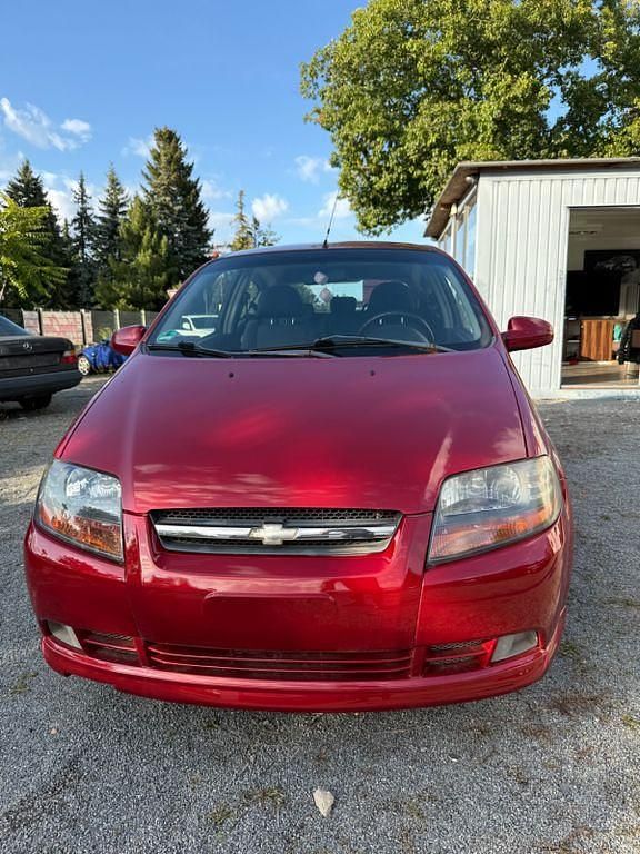 Rot Gebraucht 2007 Chevrolet Kalos Limousine | 1.000 € (Guter Preis) - Bild 1/4