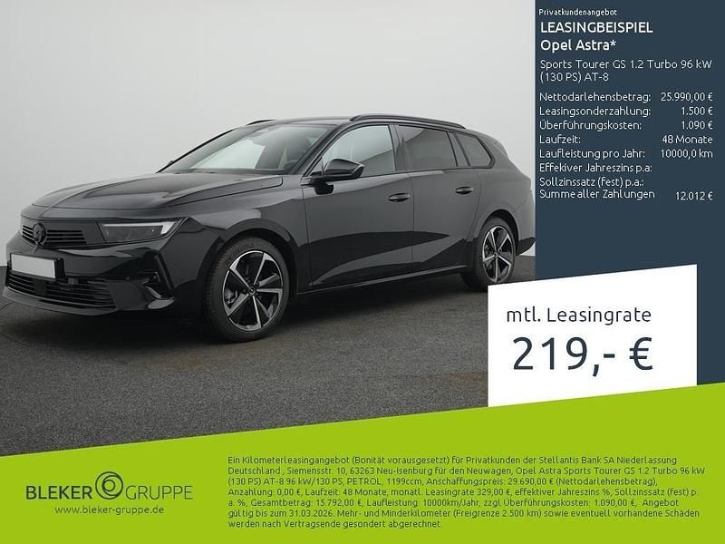 Gebraucht Opel Astra 131 PS (96 kW) 2025 Schwarz Kombi