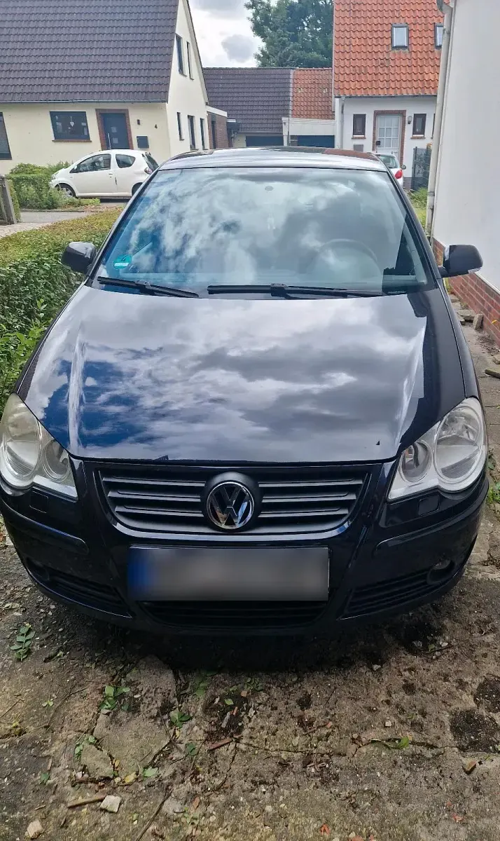 Gebraucht VW Polo 60 PS (44 kW) 2009 Schwarz Kleinwagen
