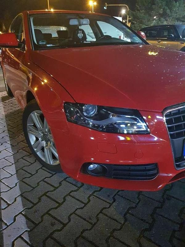 Rot Gebraucht 2008 Audi A4 Ambiente Limousine | 6.500 € (Superpreis) - Bild 1/4