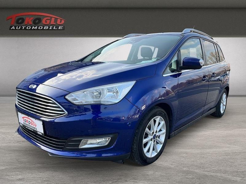 Gebraucht Ford C-MAX Titanium 120 PS (88 kW) 2016 Blau Van / Kleinbus