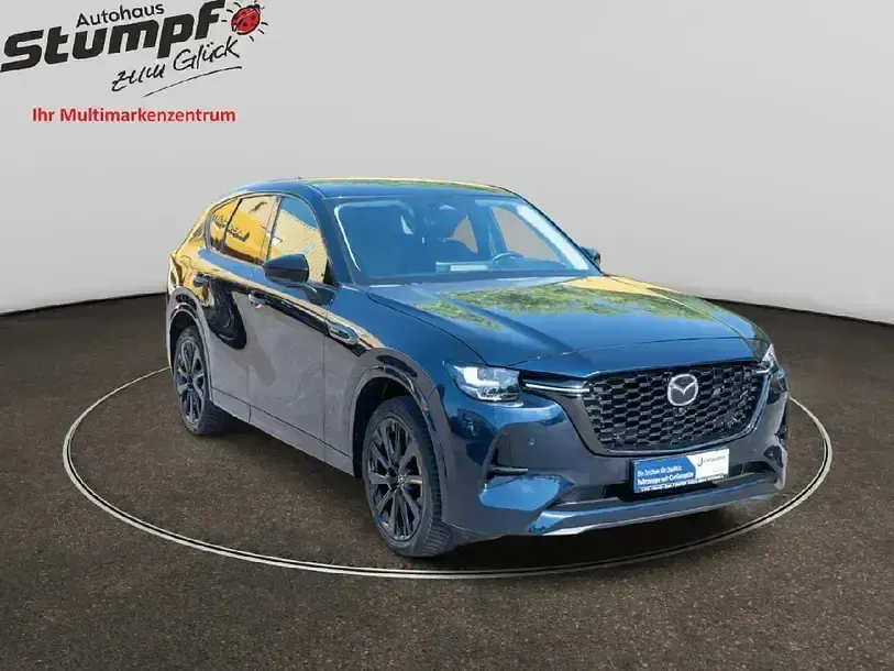 Gebraucht Mazda CX-60 Homura-Line 192 PS (141 kW) 2023 Deep crystal blue SUV