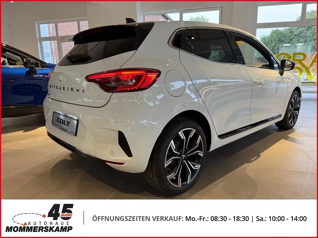 Neu Mitsubishi Colt Plus 91 PS (66 kW) 2025 Weiss Kleinwagen